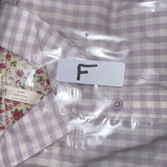 NWT Matilda Jane BOYS Miles Of Style Size 16 Button Up Shirt Purple Gingham Kids - Picture 9 of 9